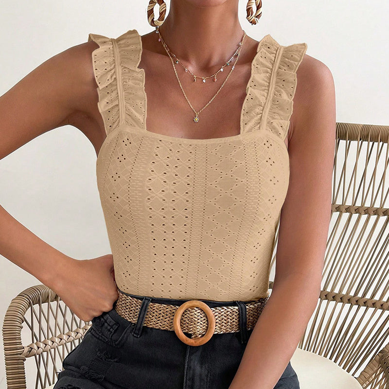 Women's Eyelet Tank TopFit
