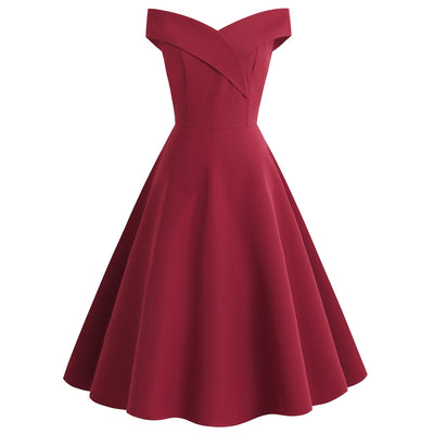 Robe de soirée rétro