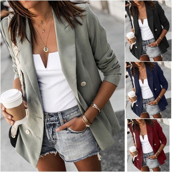 Blazer boutonné