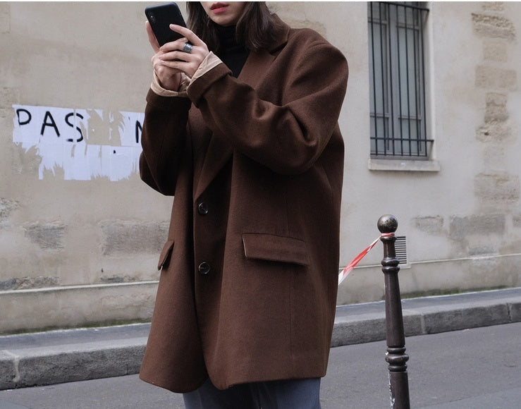 Laine surdimensionnée