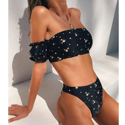 Floral bikini swimsuit - Shé Hauté