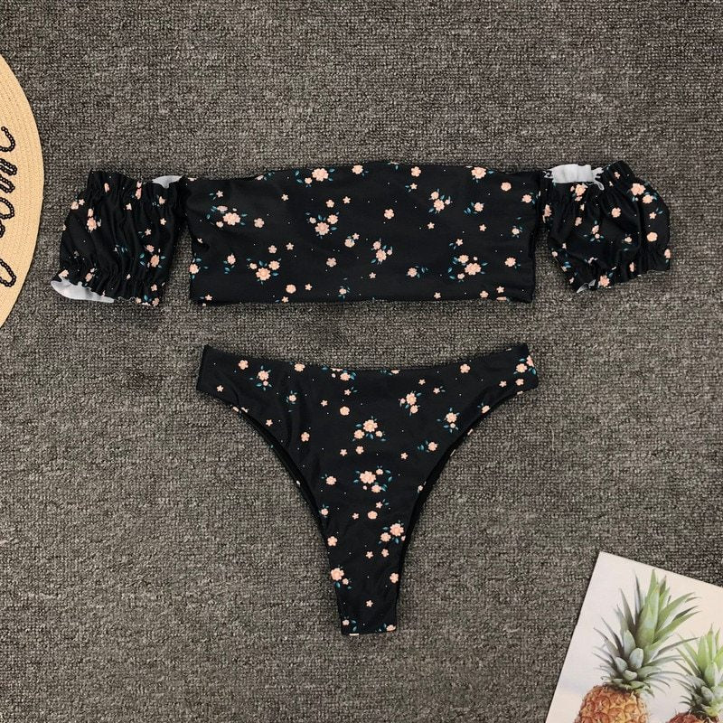 Floral bikini swimsuit - Shé Hauté