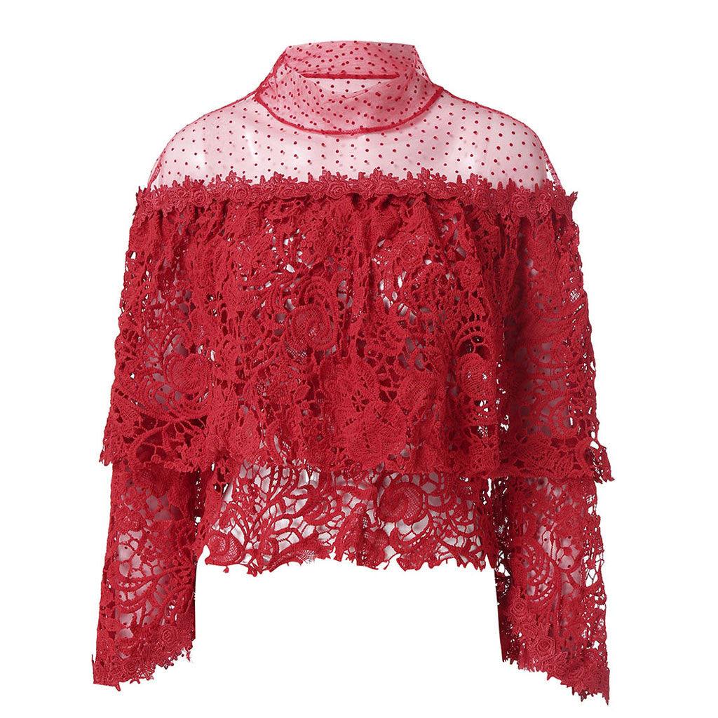 Women's Flare Sleeve Blouse
