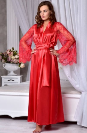 Lace Robe Slip