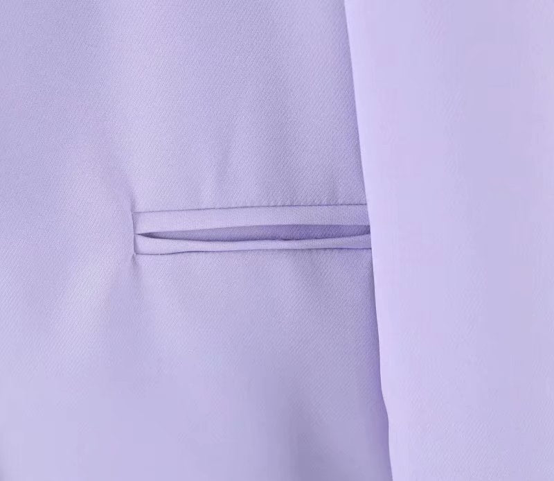 Purple Blazer