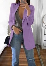 Blazer slim à revers