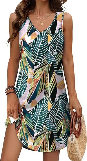 Robe fleurie coupe ample