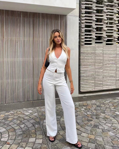 Backless Suit Set