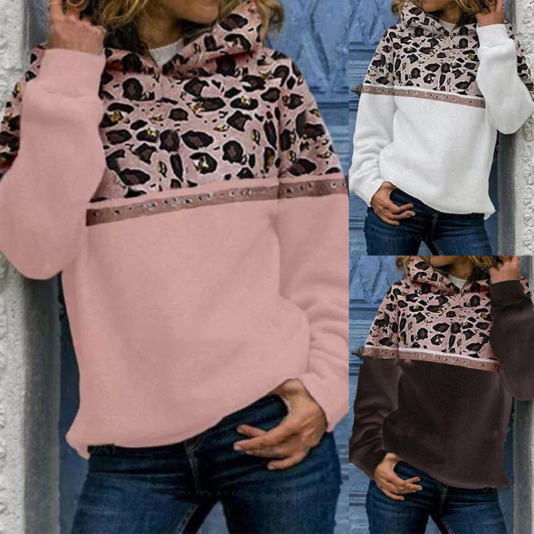 Women's Hooded Pullover Top