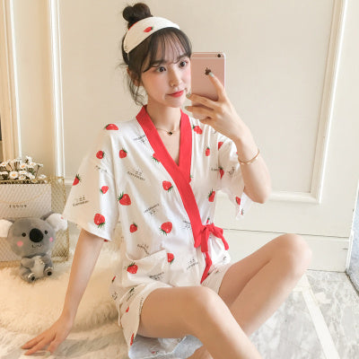 Pyjama kimono en coton léger