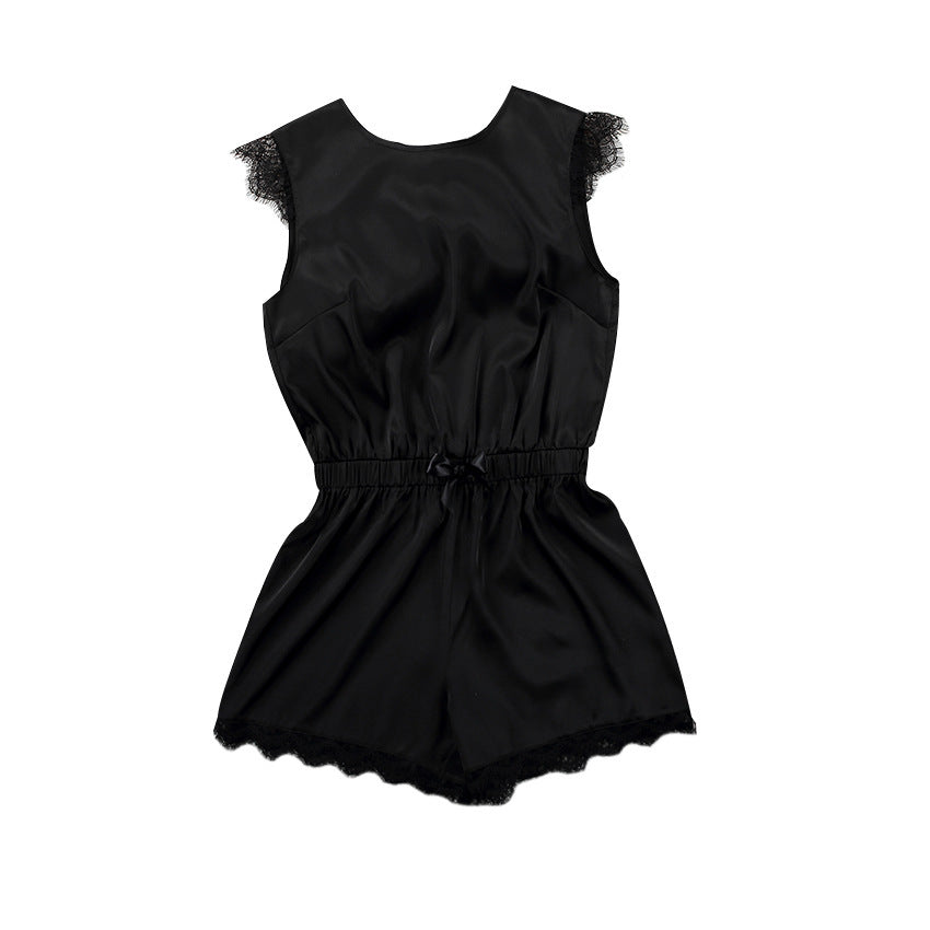 Satin Halter Pajamas