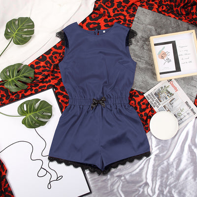 Satin Halter Pajamas