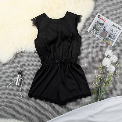 Satin Halter Pajamas