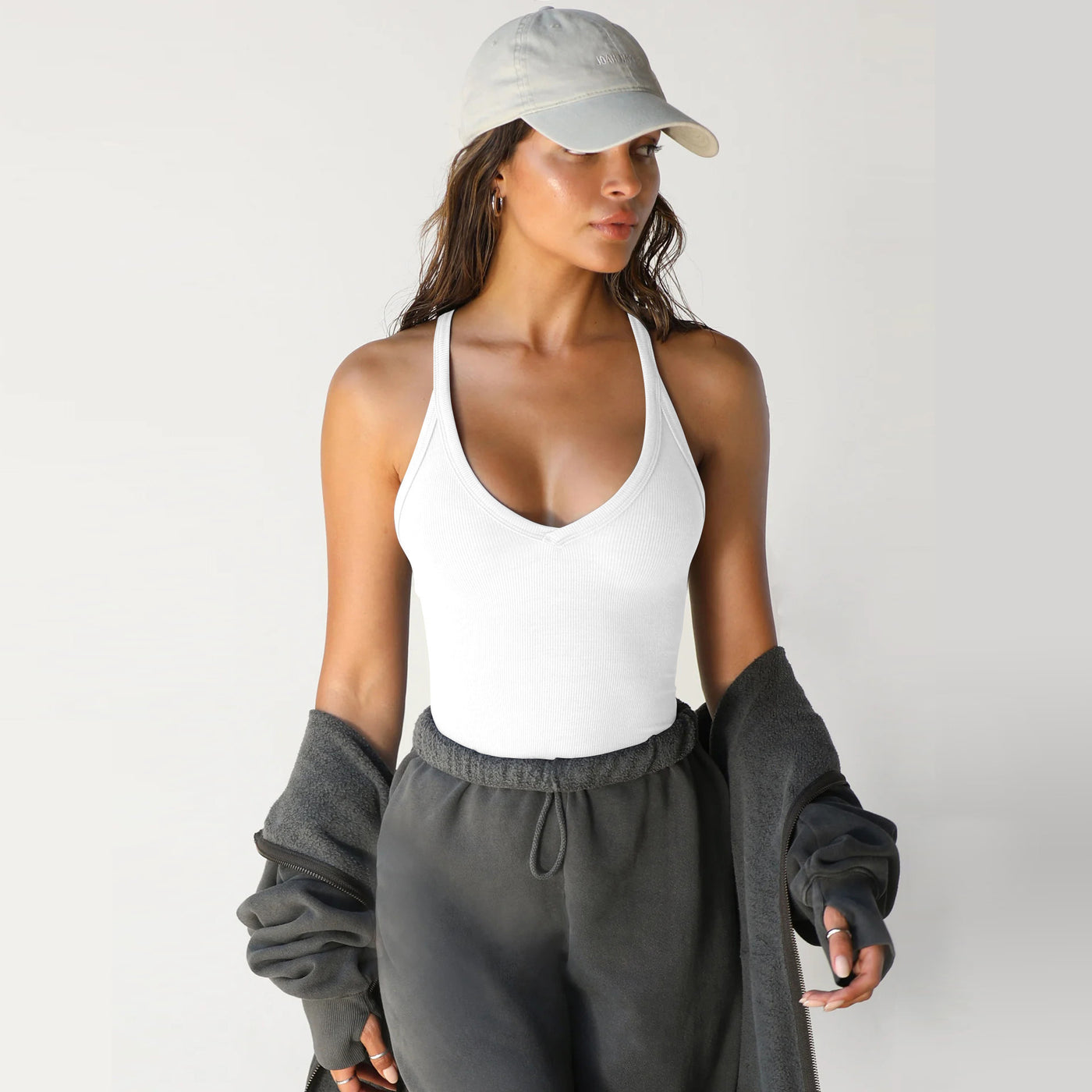 Gilet en tricot de printemps pour femme