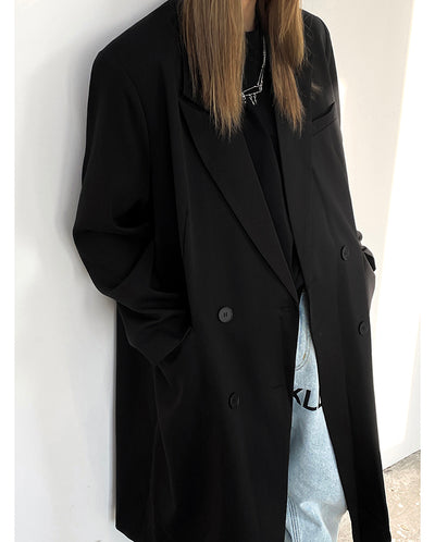 Sleek Blazer Coat