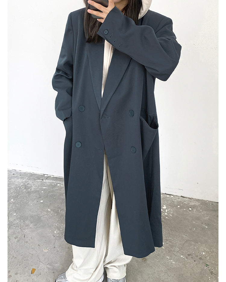 Sleek Blazer Coat