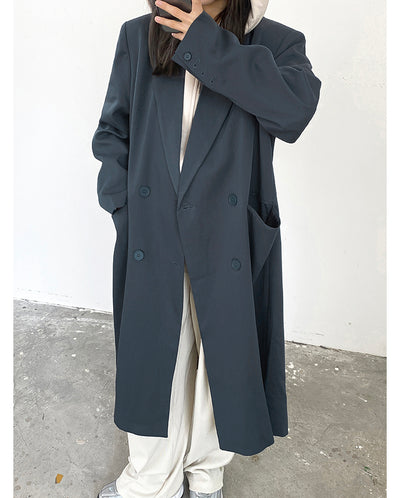 Sleek Blazer Coat