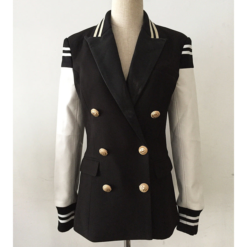 Blazer à boutons lion