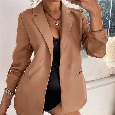 Blazer uni pour les déplacements