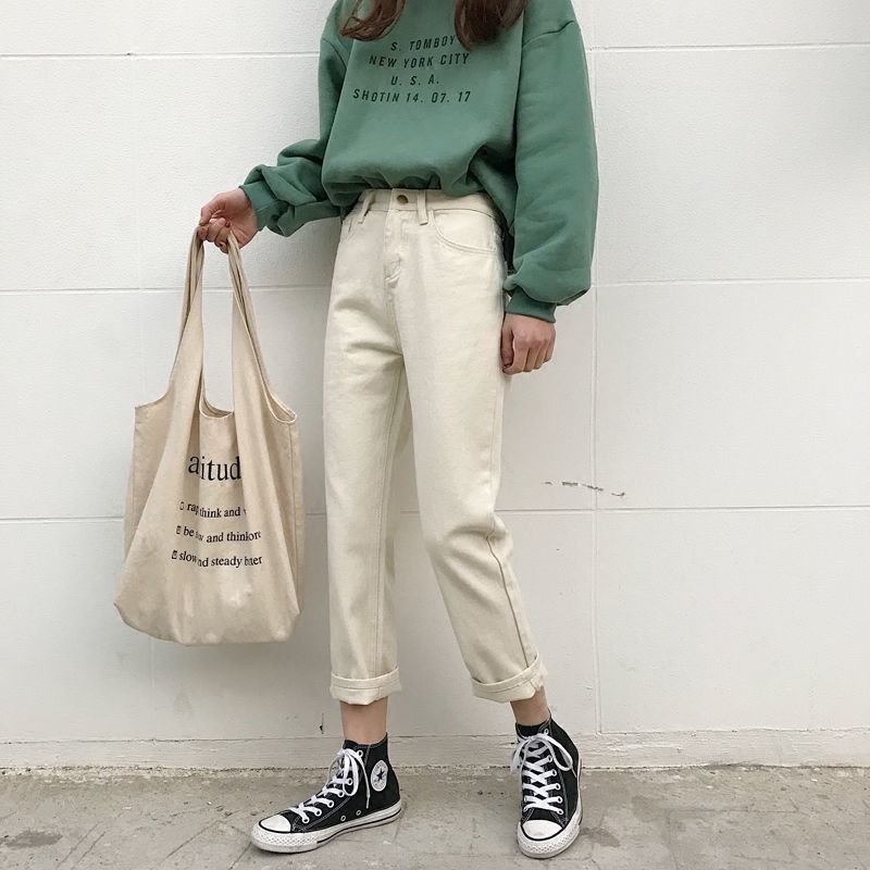Korean Lace Jeans