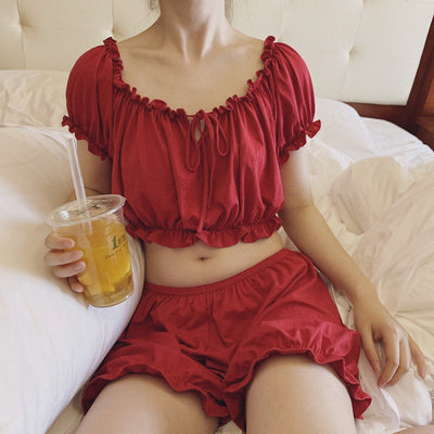2pc Pumpkin PJs