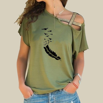 Women's Red Summer Tee