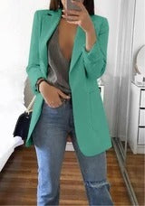 Blazer slim à revers