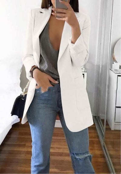 Blazer slim à revers