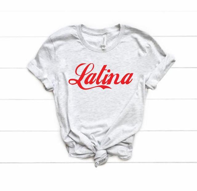 Latina Red Print Tee