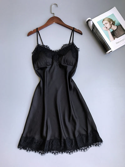 Robe nuisette en soie