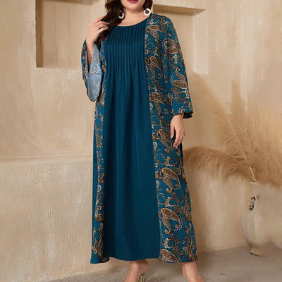 Plus Size Floral Maxi Shé Hauté