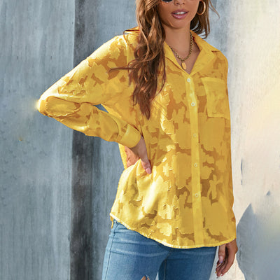 Casual Long Sleeve Top – Women
