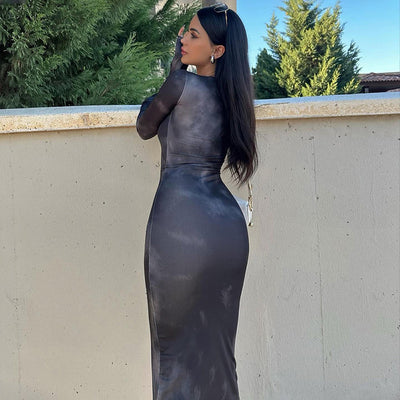 Slim Fit Long Dress