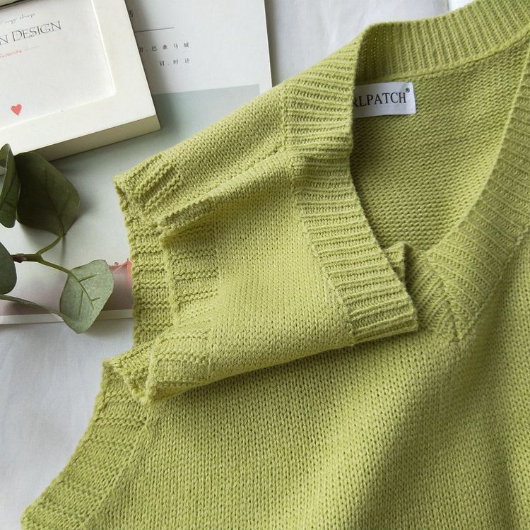 Women's Retro Knit Vest