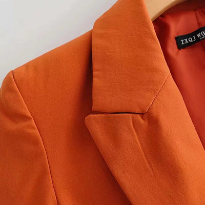 Blazer à manches ceinturées