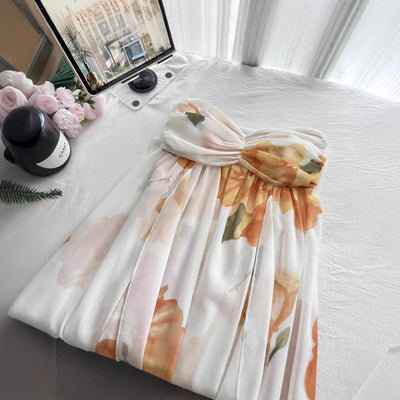 Asian Wrap Dress
