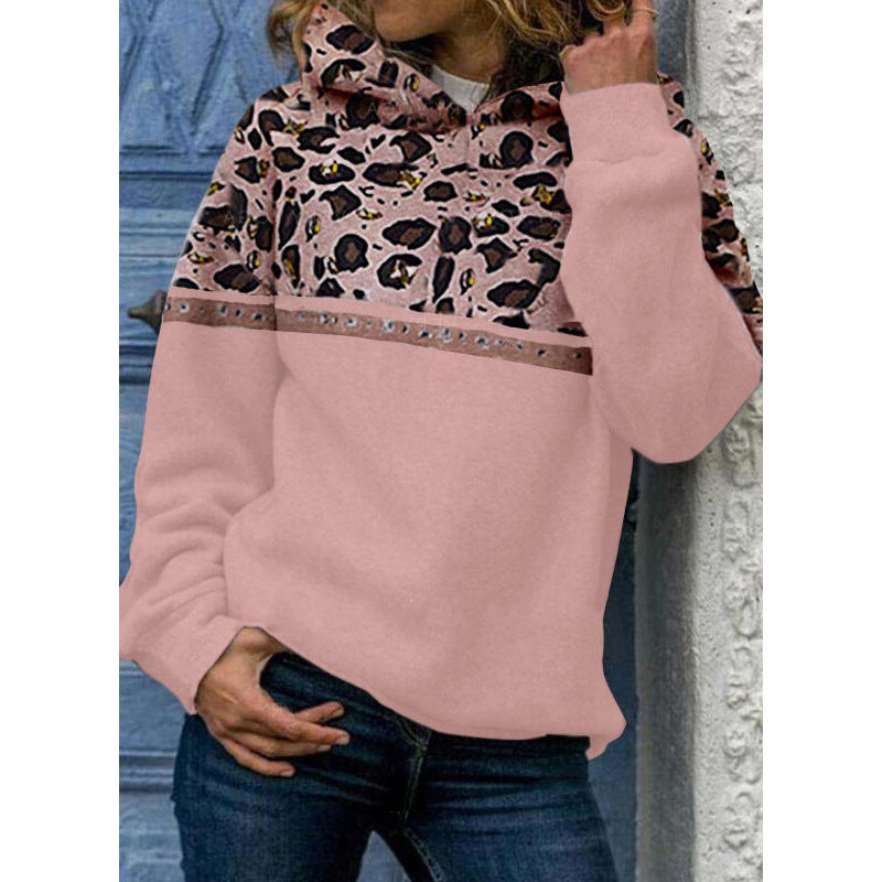 Women's Hooded Pullover Top