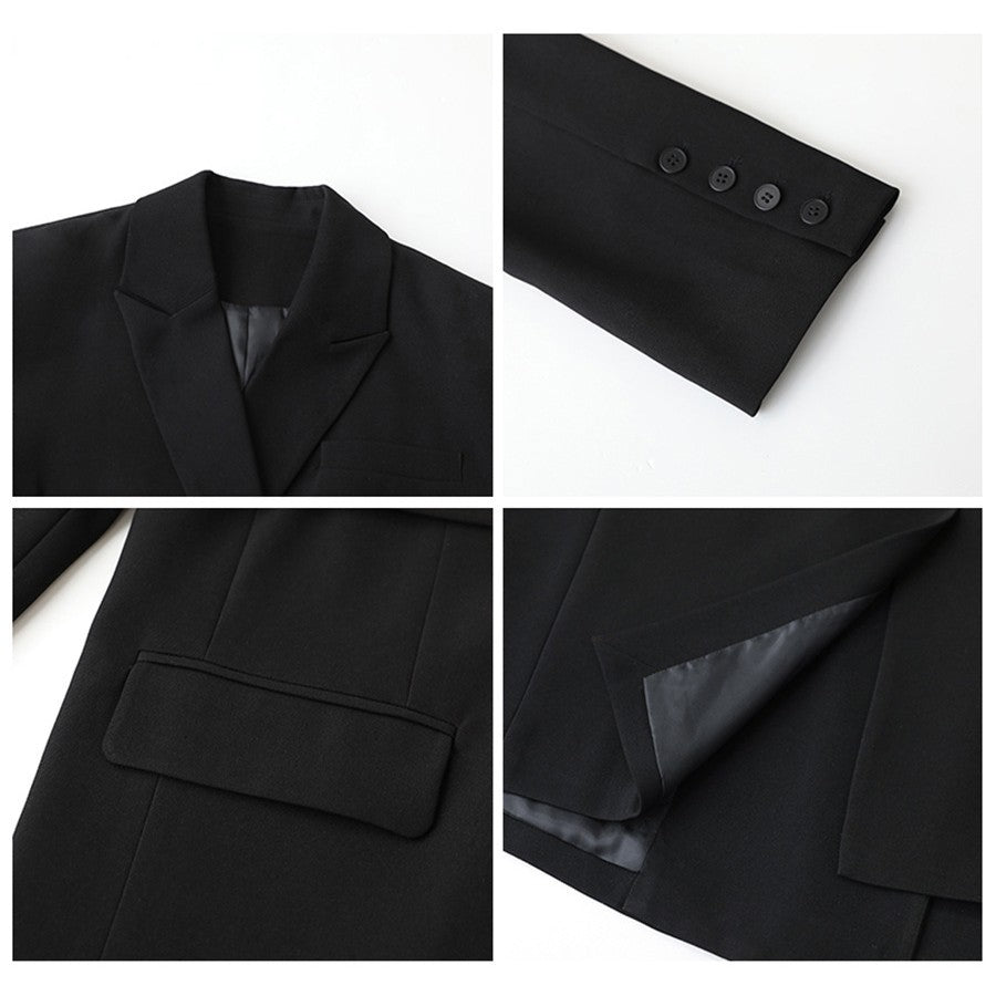 Draped Flutter Blazer