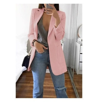 Blazer à revers slim