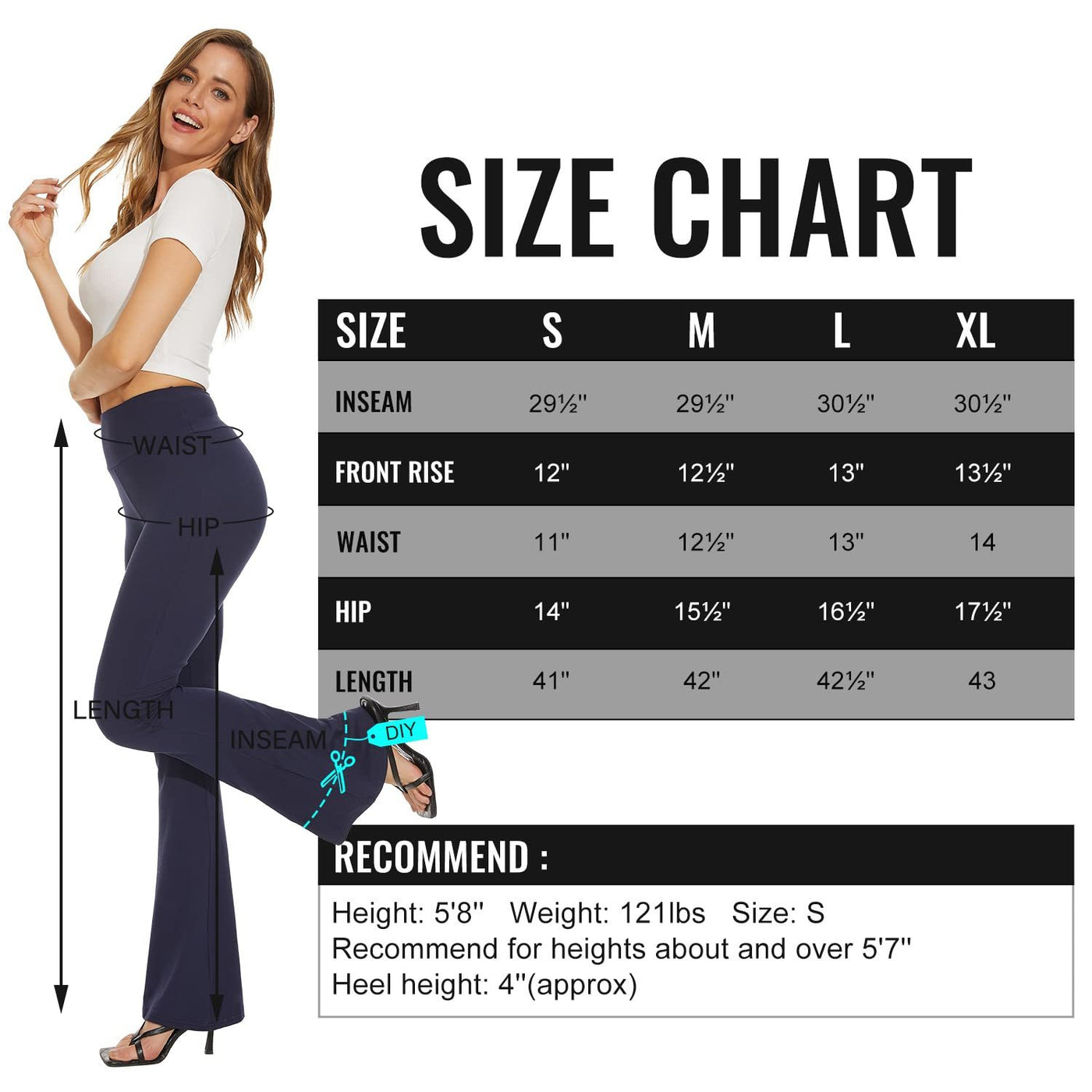 Pantalon de yoga Palazzo