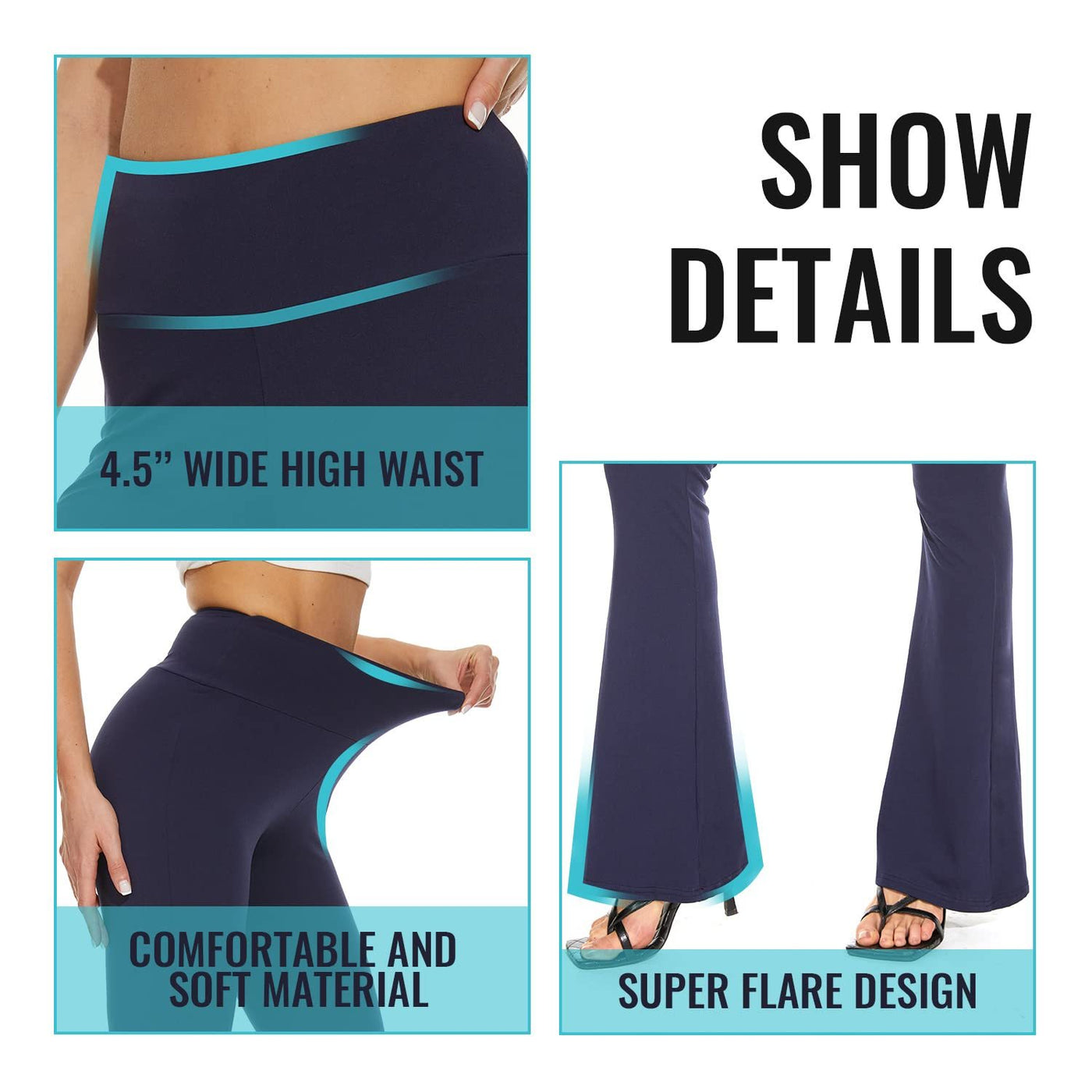 Pantalon de yoga Palazzo