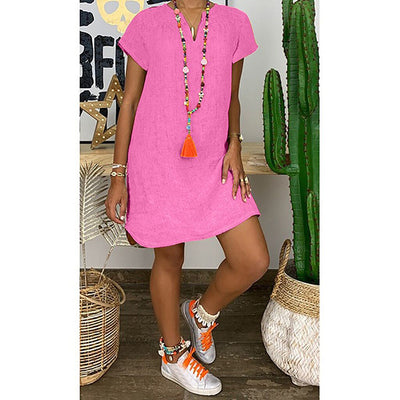Solid Color Sundress – Women
