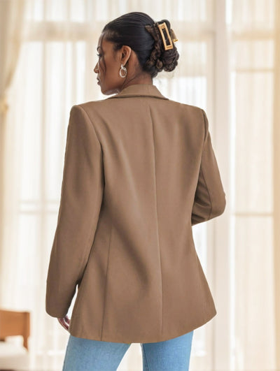 Blazer simple à col châle