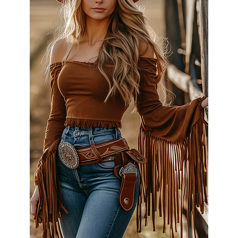Western Off Shoulder Fit