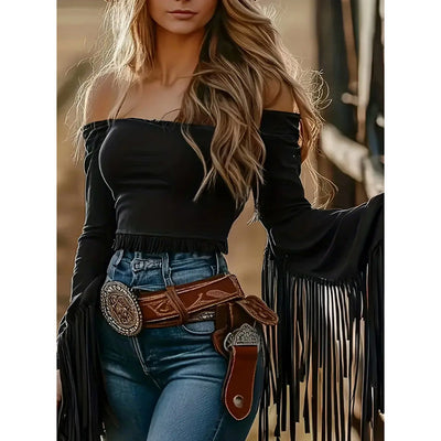 Western Off Shoulder Fit