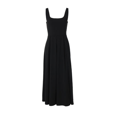Robe plissée à la taille