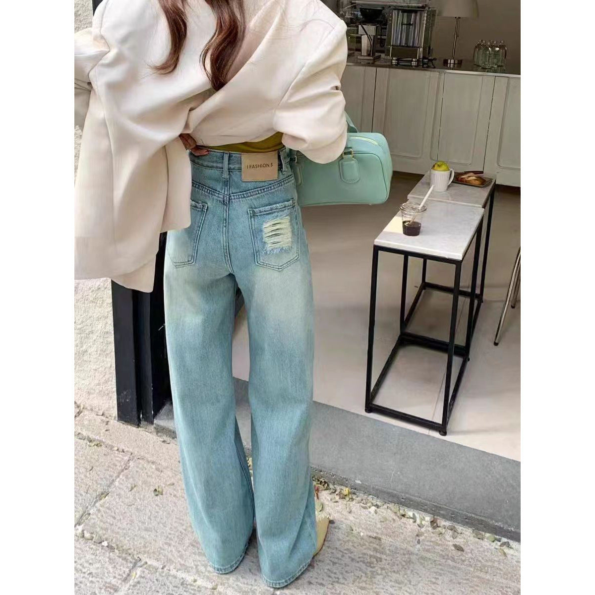 Loose Mopping Denim – Women - Shé Hauté