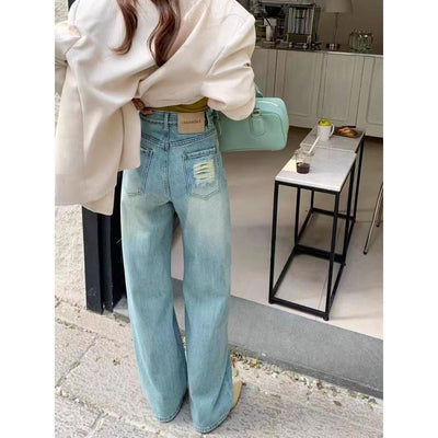 Loose Mopping Denim – Women - Shé Hauté