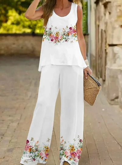Costume imprimé pour femme