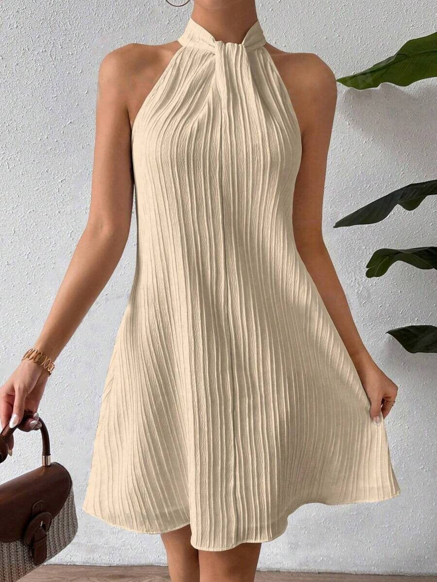 Robe drapée dos nu